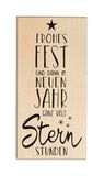 Rayher Stempels hout "Sterren", 5 x 10 cm