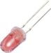 Tru Components YBR-50FRW00 Bedrade LED Rood, Wit Rond 5 mm