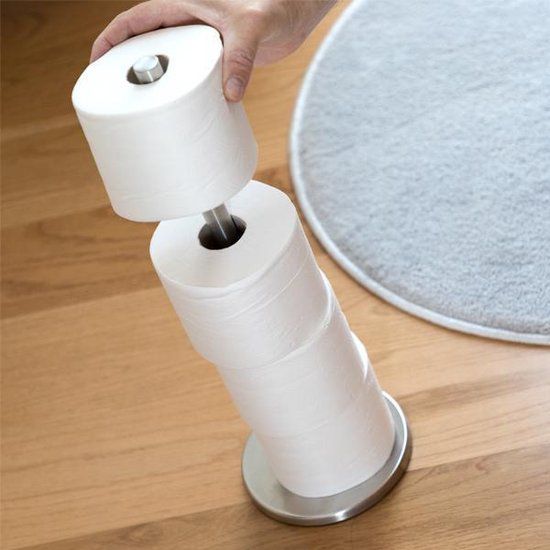 Bathroom Solutions Toiletrolhouder 45 cm - Zilver