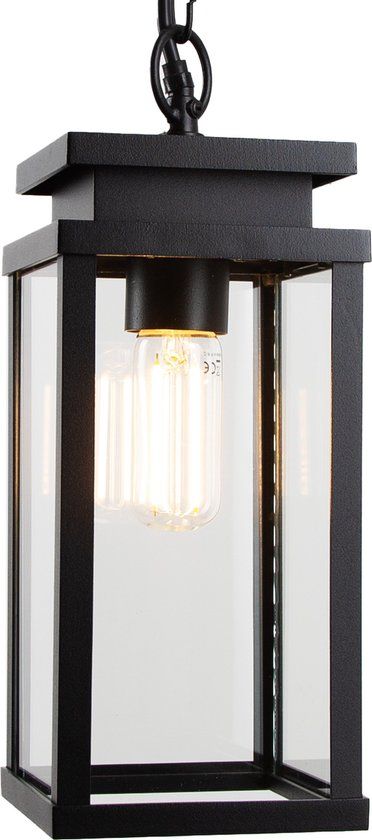 KS Verlichting Buiten Hanglamp Zwart Jersey Aan Ketting