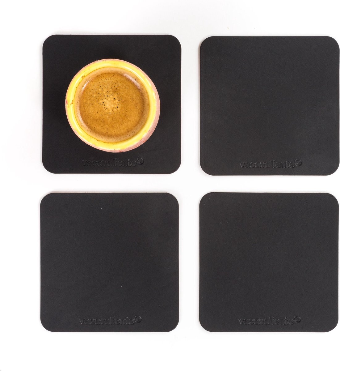 Vacavaliente Home Accents Ruca Coaster Square Set of 4 Pieces