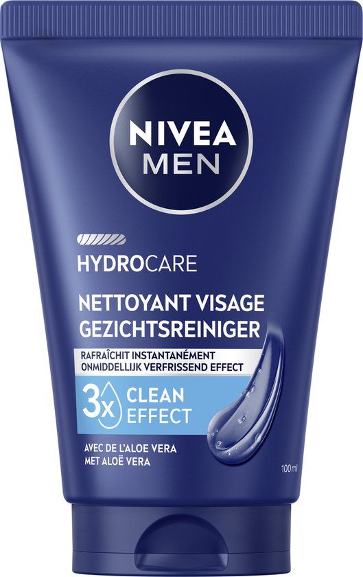 NIVEA MEN Protect & Care Face Wash - 100ml - Reinigingsgel voor Mannen