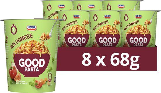 Unox Bolognese Good Pasta - 8 x 68g - Multipack
