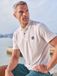 LERROS Mannelijk poloshirt van katoen met een structuur die stevig aanvoelt , Maat: S , Kleur: BROKEN WHITE , 100% katoen