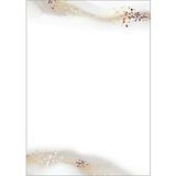 Sigel designpapier 'Water color gold beige', A4, 90 g/m²