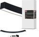 Paulmann Linion Lichtkanaal 90 ° curve 24V 13W 3000K Signaal zwart