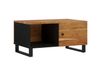 Maison Exclusive - Table basse, 80x50x40 cm, acacia massif et panneau de particules