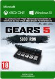 Gears of War 5 : 5 000 Fer + 1 000 Fer Bonus - Xbox One et Win 10 - Monnaie virtuelle