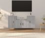 Prolenta Maison Exclusive - Ensemble de meubles TV 3 pcs Sonoma gris Bois d'ingénierie