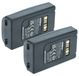 Vhbw 2x Batterie Compatible Datalogic Skorpio X4 Skorpio X3 Scanner de codes-barres POS