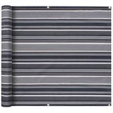 VidaXL Parasol d'extérieur 400 x 90 cm oxford rectangulaire multicolore