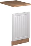 Vicco Frontpaneel Fame-Line, Wit Landhuis/Goudkleurig Eiken, 45 cm, WB Eik