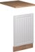 Vicco Frontpaneel Fame-Line, Wit Landhuis/Goudkleurig Eiken, 45 cm, WB Eik