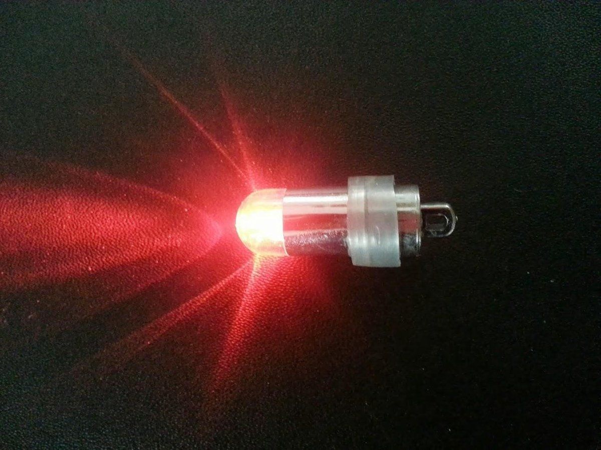 Megatopper - LED Lampjes Rood - 10 stuks - Ballon Lampjes - Tafeldecoratie