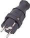 Unbekannt interBär 9003-004.01 Stekker met randaarde Rubber 230 V Zwart IP44