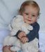 Reborn Reborn-babypop, 55 cm, realistische siliconenpop met mohairhaar
