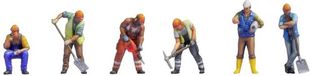 NOCH 44501 Z Bouwvakkers figuren Kant-en-klaar model