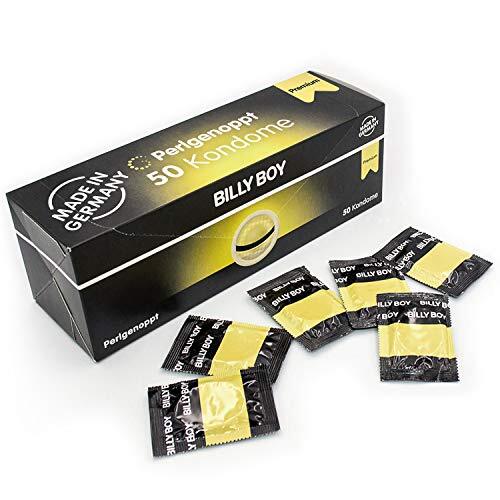 BILLY BOY White Condome Parelnoppen 50-Stuk