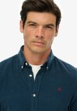 Superdry Classic Needle Cord Overhemd Heren Lange Mouwen Shirts
