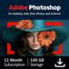 Adobe Photoshop - 12 maanden/1 apparaat - Meertalig - PC/Mac Download