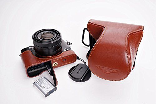 Zakao RX1RII Camera Case voor Sony RX1RII RX1R2 RX1R II - Bruin