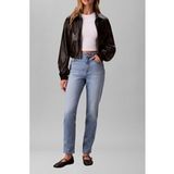 Calvin Klein New Mom Jean Panama W32 LONG Dames Blauw