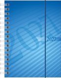 rido/idé Taschenkalender Mod. perfect/Technik I 2027 A6, Kunststoff, blau