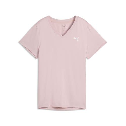 Puma Tad essential sportshirt - lichtroze