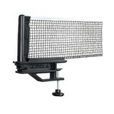 JOOLA Tafeltennisnet voor buiten, weerbestendig, robuust, zwart, 183 cm x 15,25 cm