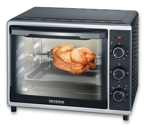 Severin TO 2056 - 30L Oven - Black/Stainless Steel