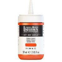 Liquitex Professional Soft Body - Verf - acrylverf - pyrrooloranje - halfdoorzichtig - satijn - dun - 59 ml