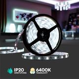 V-TAC LED Strip Lamp - Samsung - 24V - IP20 - 6400K - 10m Rol