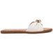 Steve Madden Dipsy Sandals White Leather