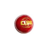 SS Club Cricket Ball (Red)