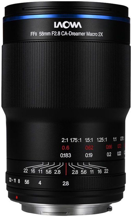 Laowa 58mm f/2.8 2X Ultra Macro APO Canon RF - 6940486702897