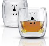 Intiriliefe 2x verre à bière à double paroi 230 ml avec design de bière