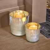 LOBERON Mercini Windlicht set van 2
