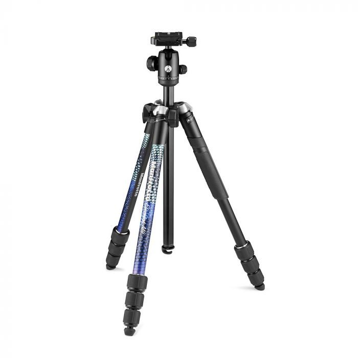 Manfrotto Element MII Aluminium Statief Zwart, Blauw