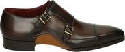 Magnanni 25491 Gespschoenen Nette herenschoenen Heren veterschoen - Bruin - Maat 44.5