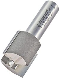 Trend Professional Router Bit - 1/2" Shank - Straight - 25mm Cut Length
