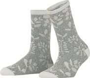 Esprit Sokken Homey Flowers Gebloemd Vrouwen 39-42 Arctic Grey