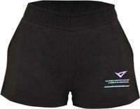 Legea Korte Broek Sanem - Zwart - Katoen - Maat M - Vrouwen