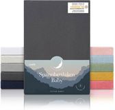 Laleni Jersey Baby/Kind Hoeslaken - Antraciet