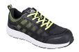 Portwest FT15 Veiligheidssneakers Mesh Antislip Lichtgewicht Stalen Neus | Zwart/Groen, 42