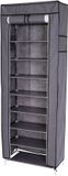 Tavora dibea Stoffen kledingkast, compact & ruimtebesparend 160x60x30x cm grijs