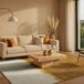 LOLA&MOI Vloerkleed Storm Ocher 80x150 cm