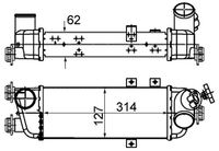 MAHLE CI 500 000S Laadluchtkoeler