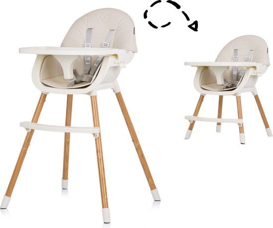 Chipolino Rio Kinderstoel - Grijs - 0-4 jaar