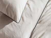 Vente-unique Ensemble de literie AGAMI Beige