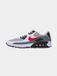 Nike Air Max 90 Sneakers Homme Blanc/Rouge/Gris Clair